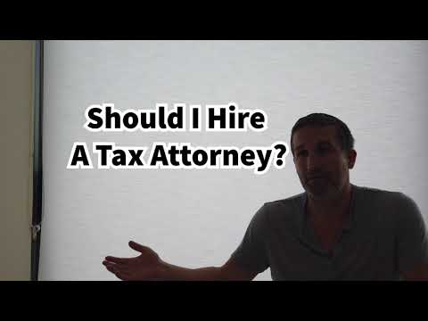 Should I Hire A Tax Attorney? Often No! Common Tax Relief Question Answered!