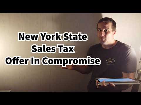 New York State Sales Tax Offer In Compromise - Explained How It Works And Most Common Best Results