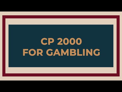 CP2000 For Gambling - How To Easily Fix It For Many Cases