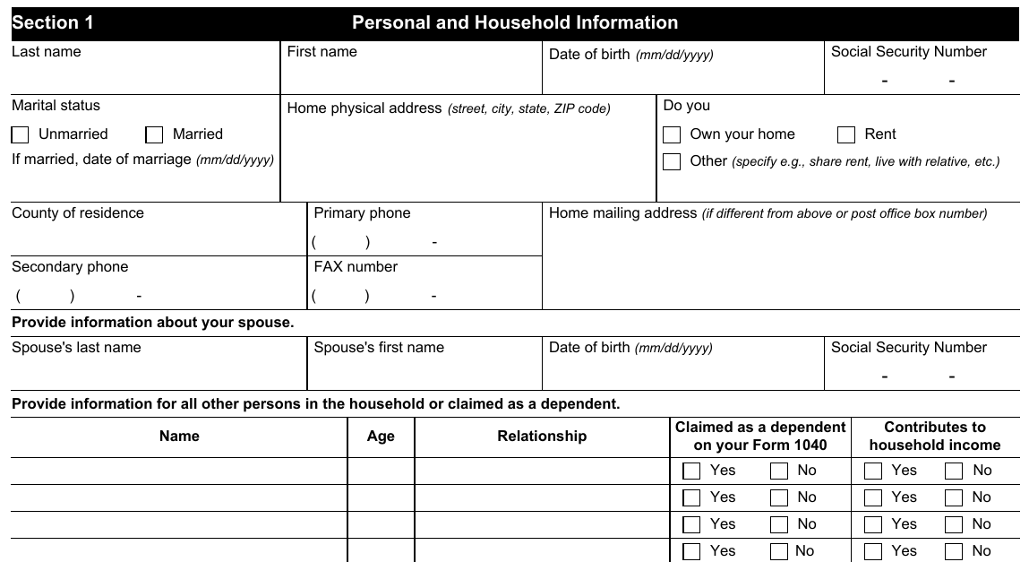 How To Fill Out Form 433 A OIC 2021 Version Detailed Instructions From IRS 656 Booklet