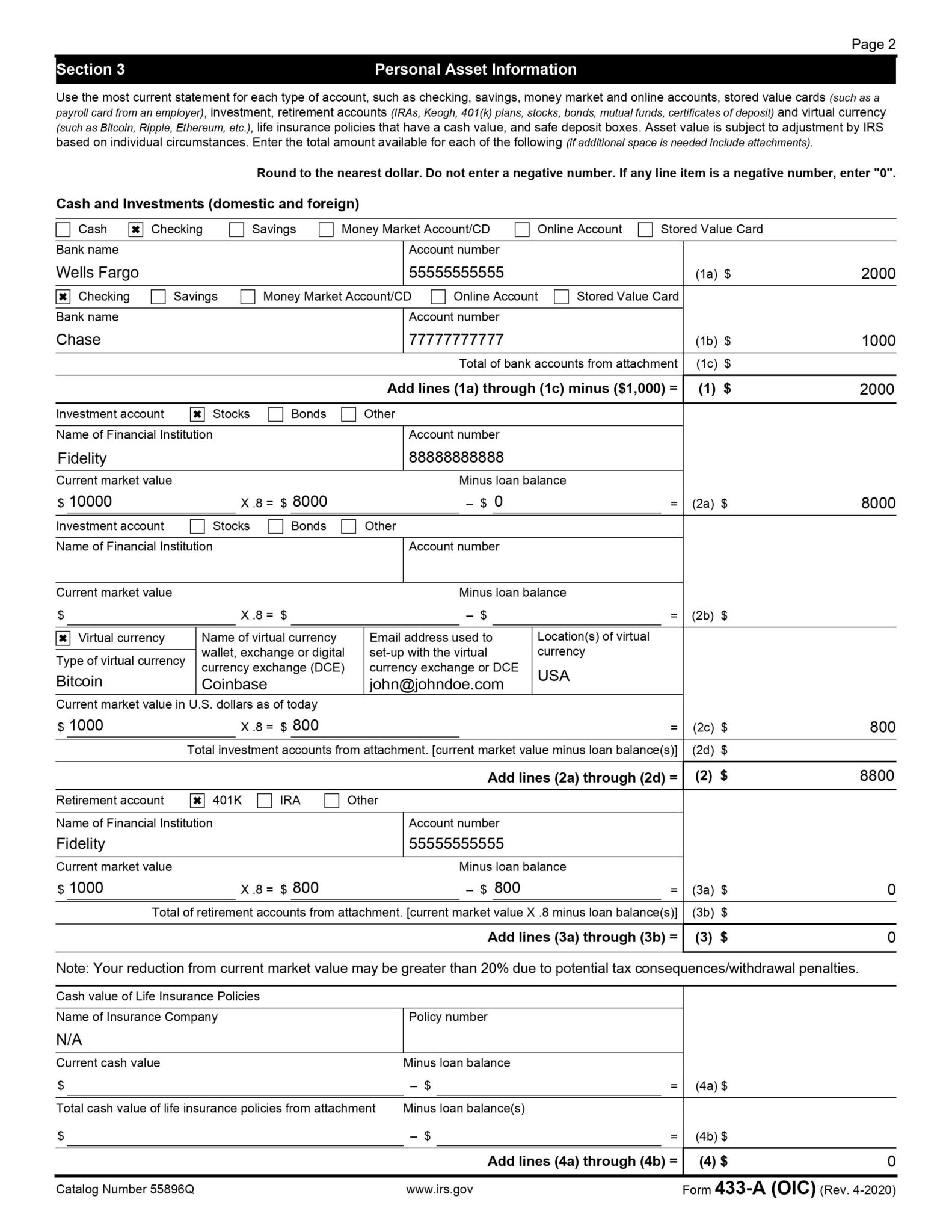 how-to-fill-out-form-433-a-oic-2019-version-detailed-instructions-from-irs-656-booklet