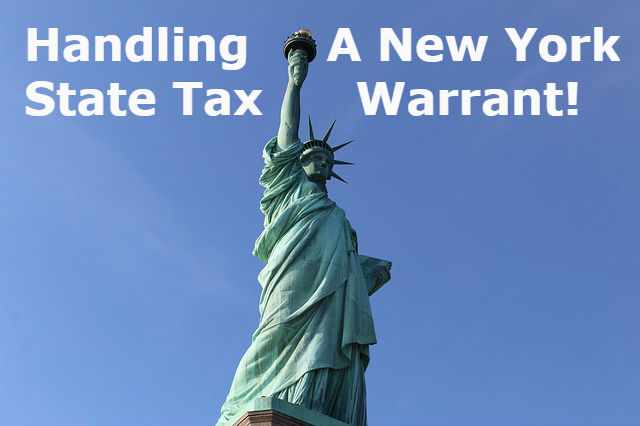 New York State Tax Warrant - Know Your Rights & Settle