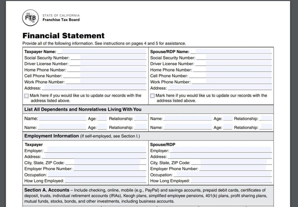 Stop Wage Garnishments from the California Franchise Tax Board