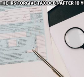 does irs forgive tax debt after 10 years