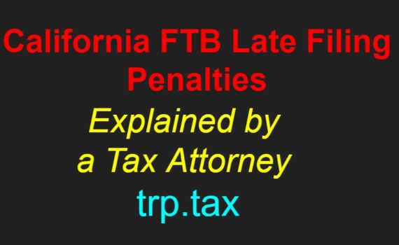 ftb california penalties
